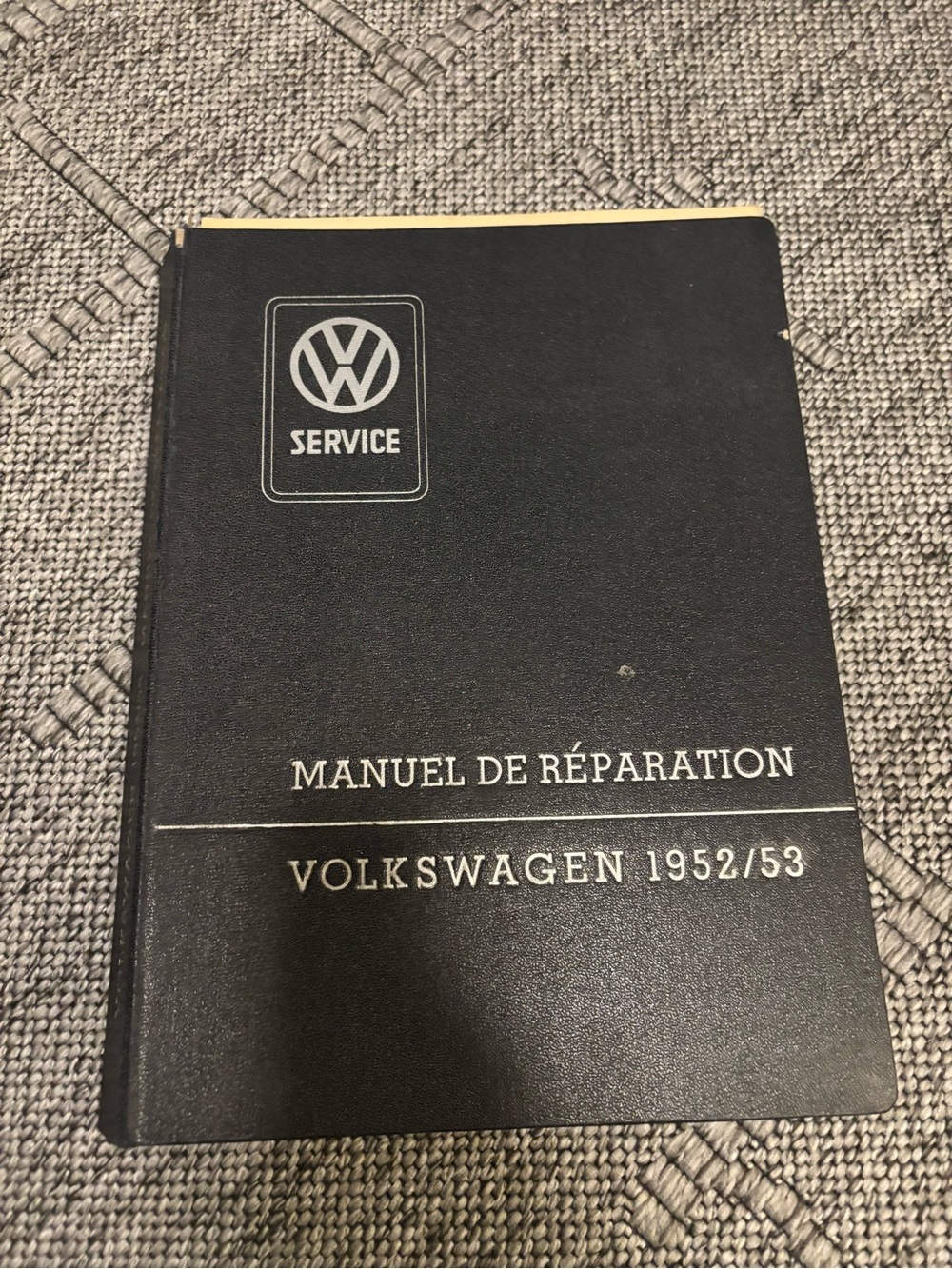 VW BEETLE Manual - (1952/53)